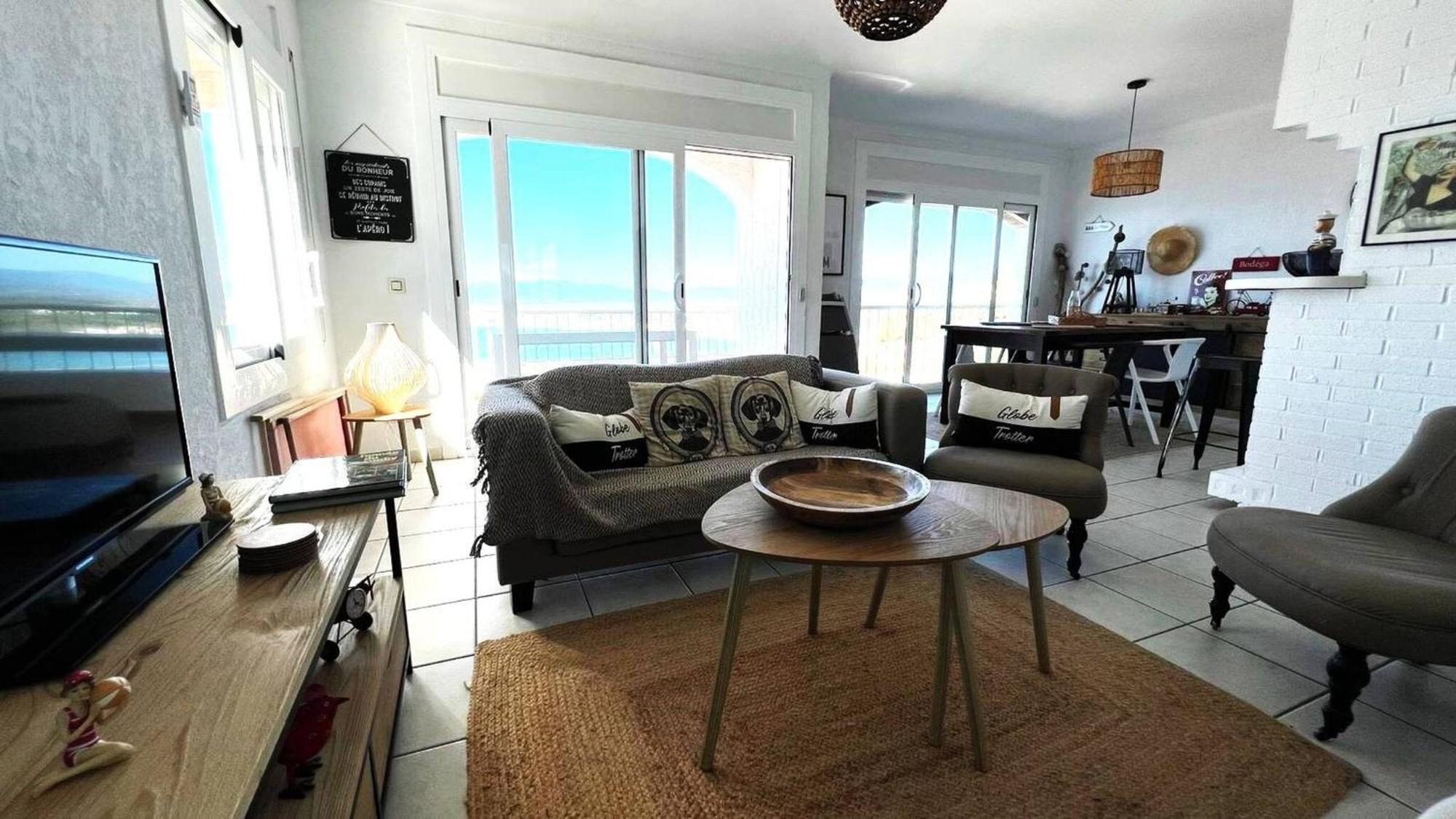 Апартаменты Precioso Piso Con Vistas Espectaculares Del Mar Av-50 Росас Экстерьер фото